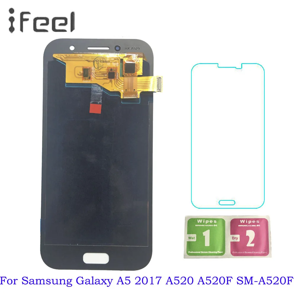 

Super AMOLED A5 LCD For Samsung Galaxy A5 2017 A520 A520F A520DS LCD Display Touch Screen Digitizer Assembly