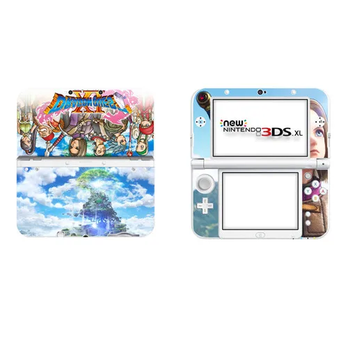 Dragon Quest Vinyl Cover Decal Skin Sticker for NEW 3DS XL Skins Stickers for NEW 3DS LL Vinyl Skin Sticker Protector 
