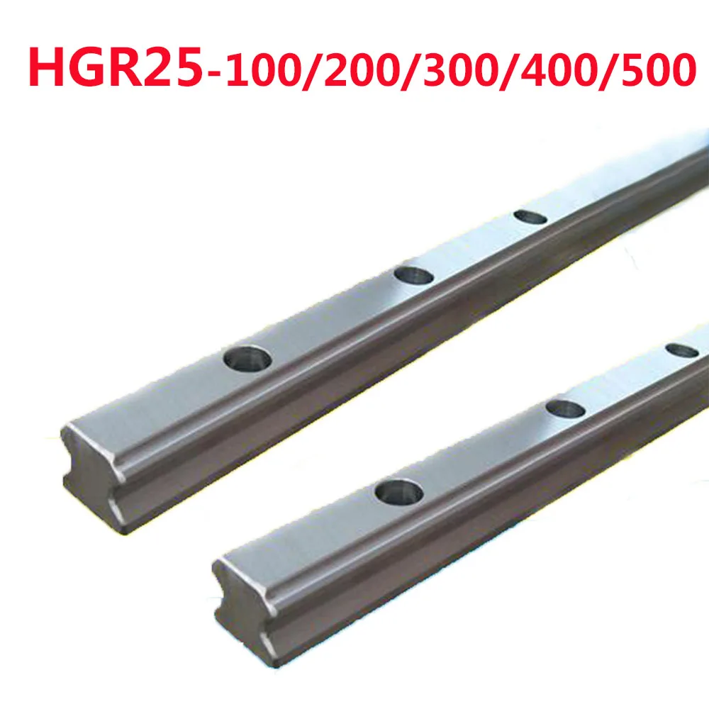 1 шт. HGR25-L100/200/300/400/500 квадратные линейные направляющие без слайдер