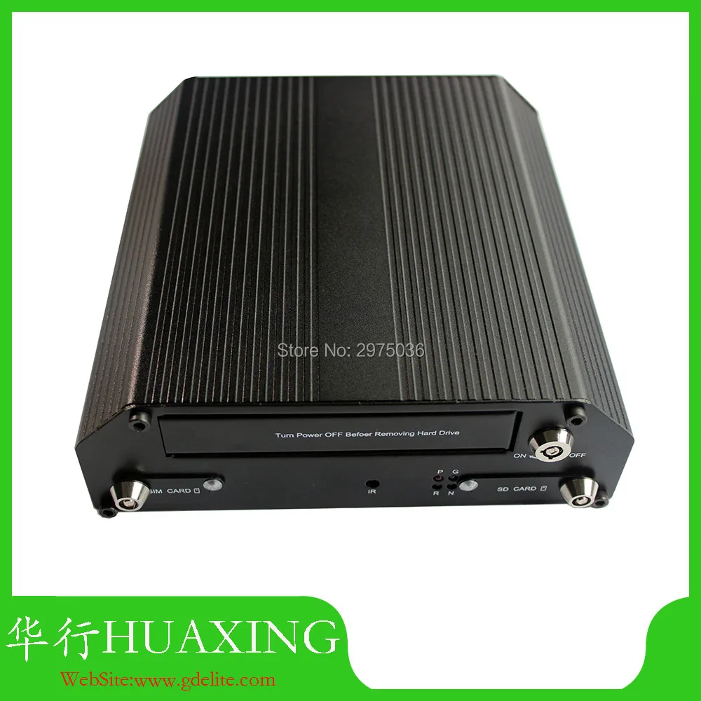 Заводская розетка 4G Мобильный DVR 4CH AHD 720P HDD MDVR с 4g и GPS поддержкой sd карты CMSV6