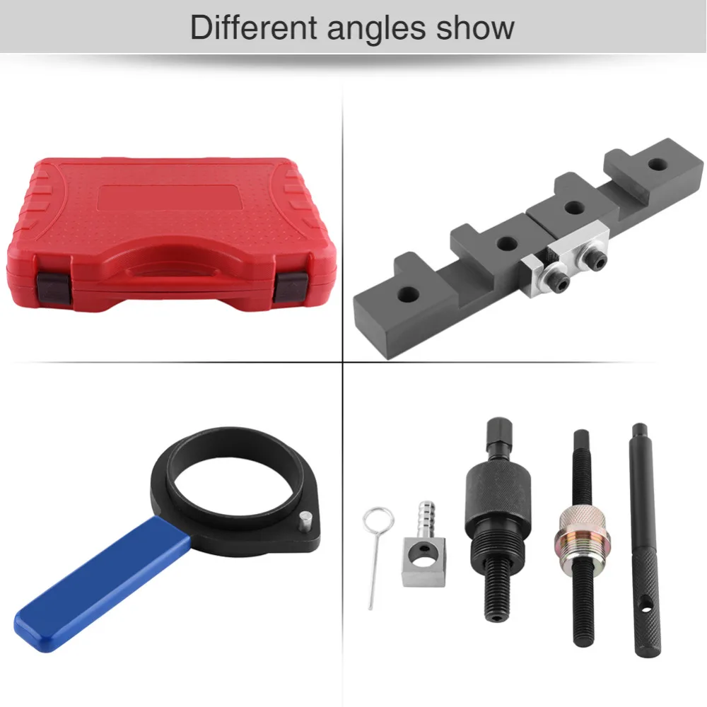 9 шт./компл. автомобиля набор синхронизированных инструментов распредвала фиксатор для автомобиля M52 M52TU M54 M56 двигателей, набор ручных инструментов