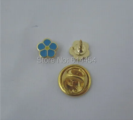 

Wholesale Mini flower Masonic Lapel Pins Badge Mason Freemason FORGET ME NOT