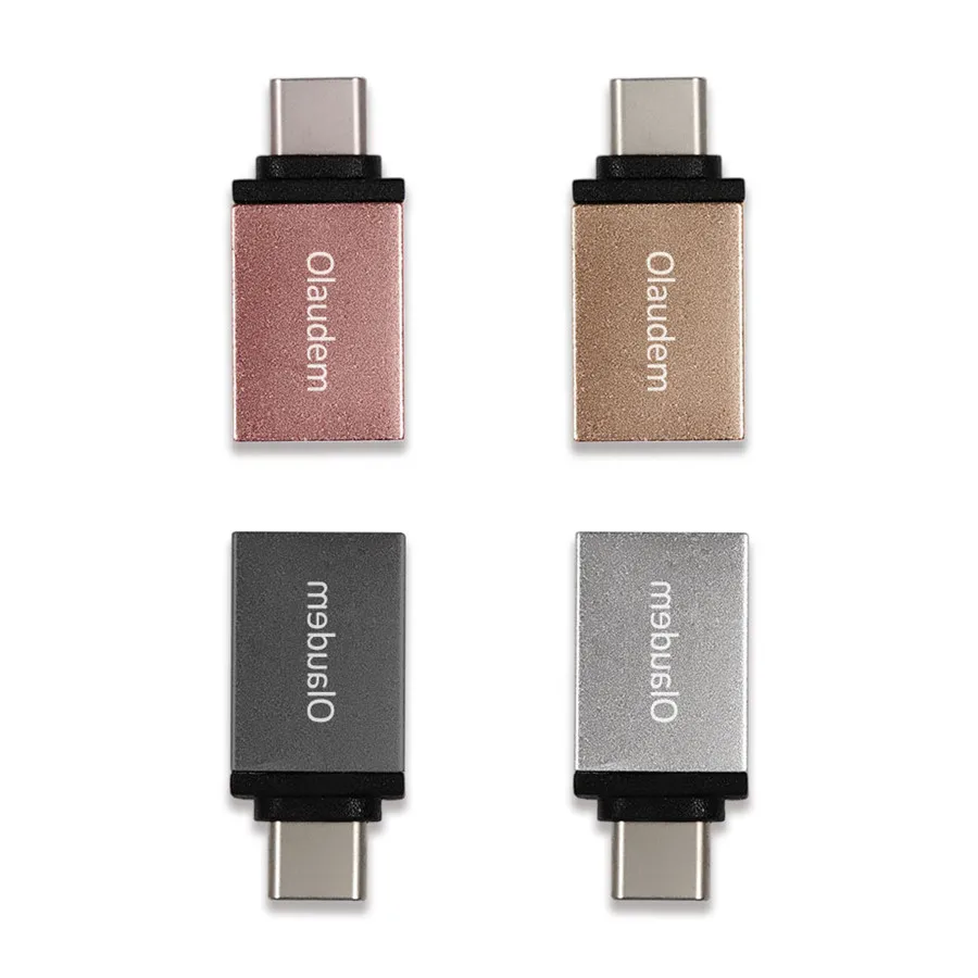 Olaudem USB 3 1 OTG Тип C кабель металлический Адаптер кабели для мобильных телефонов