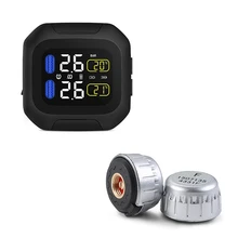 Waterproof Motorcycle Tire Pressure Monitoring System Super Waterproof Sun Protection Real Time Monitoring font b TPMS