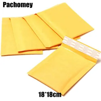 

Bubble Poly Mailers Padded Envelops Bags Kraft Bubble Mailers Mailing Envelops Bag 18*18cm Factory Directly PP603