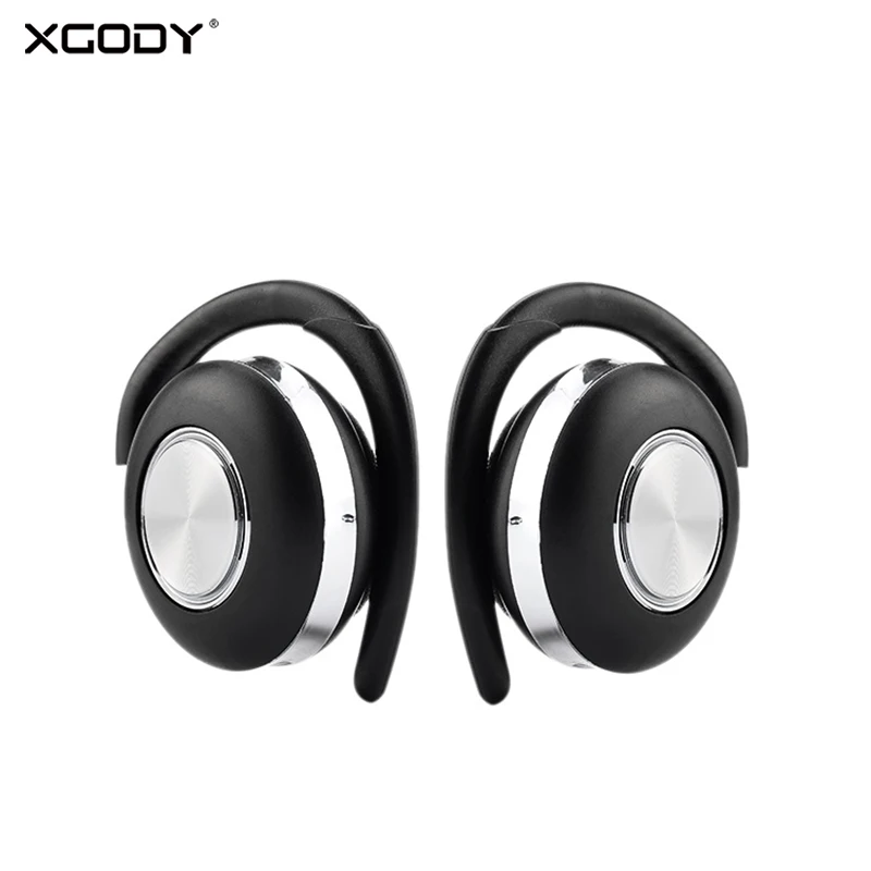 

XGODY Air V5 TWS Wireless Headphones Stereo Bluetooth 5.0 Earphone Ear Hook Noise Cancelling Bluetooth Headset With Microphone