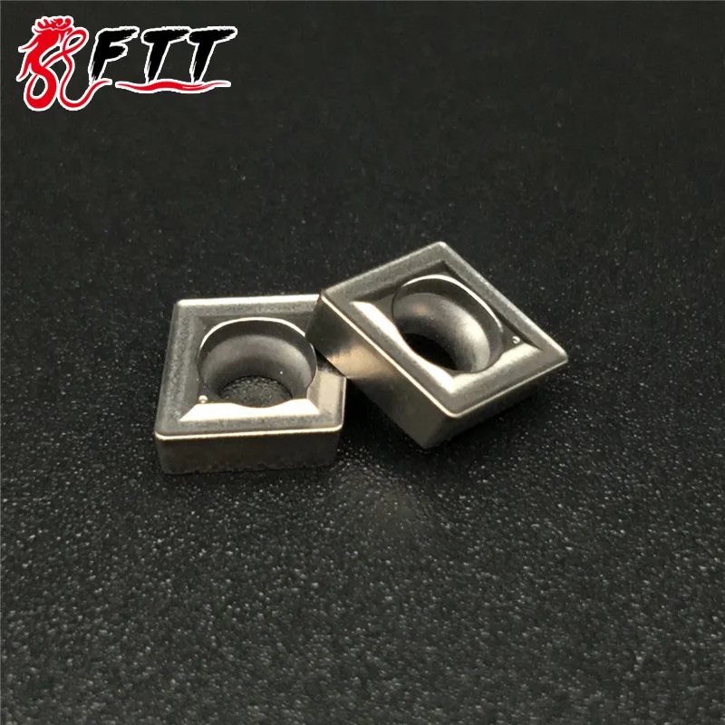 

10PCS CCMT060204 MT CT3000 Cermet Grade carbide inserts lathe cutter tools Internal turning tools CNC tools Blades Tips boring