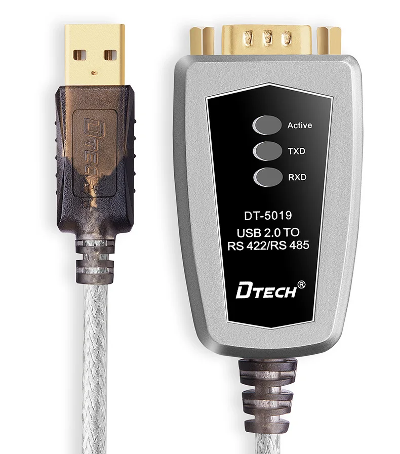 Новый промышленный кабель переходник с USB 2 0 на RS485 RS422 защитой от перенапряжения
