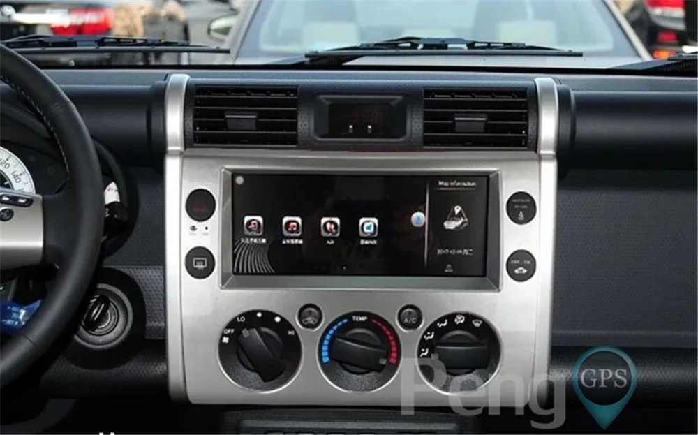 2 Din автомагнитола Tesla Style 10 4 дюймов Android 7 1 Автомобильная магнитола для Toyota FJ Cruiser