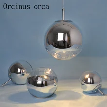 Modern led plating ball chandeliers restaurants bar study bedroom creative personality glass ball Chandelier free shipping nostalgic old bars restaurants bars personal art flowers glass chandeliers multicolor optional