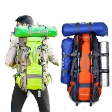 Fishsunday 80L Waterproof Sports Tactical Camping Hiking Backpack Luggage Rucksack Bag New adjustable shoulder straps July13