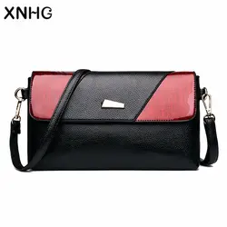 Мода лоскут сумки на плечо Для женщин Crossbody сумки лоскутное клатч дамы Сумки Для женщин известных брендов Обложка 2018