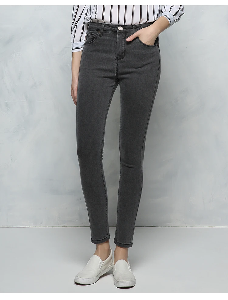 Основные Дизайн Для женщин классический Высокая Талия Джинсы для женщин женские обтягивающие джинсовые штаны Pantalones vaqueros Mujer