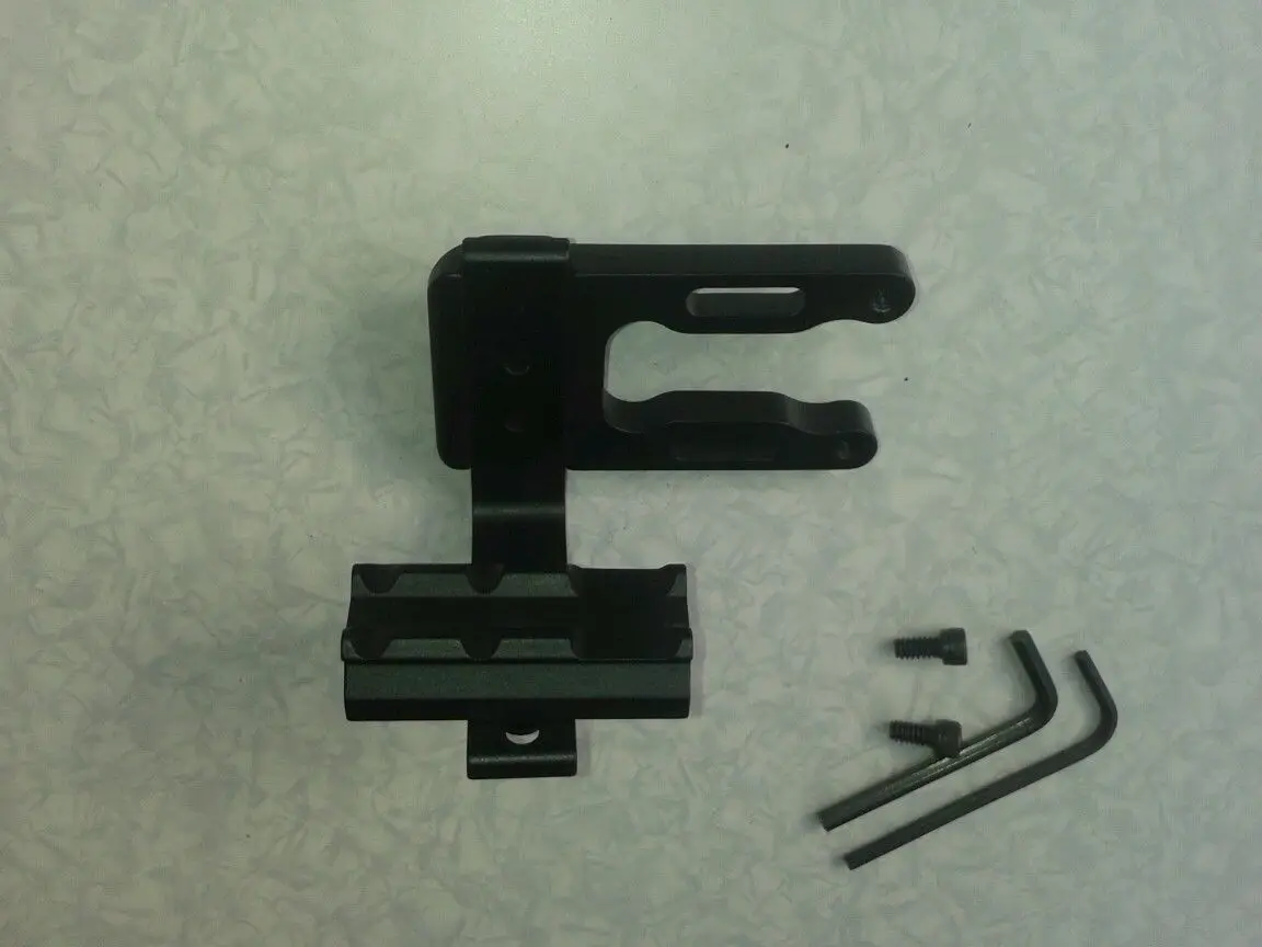 RL Archery Mini CNC Machined Bow Sight Mount Red Dot, Laser, Reflex