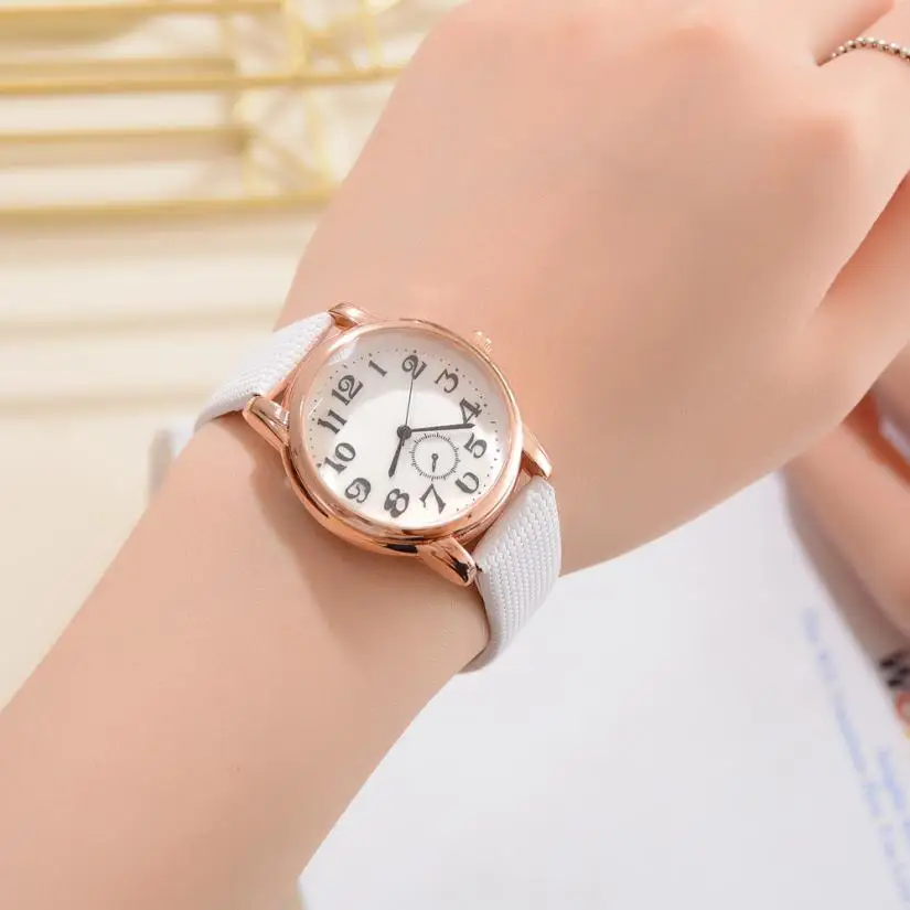 

2018 Simple Birthday Gifts Women's Quartz Watches Temperament Beautiful Ladies Wristwatch Casual Girls Colorful Souvenir #D
