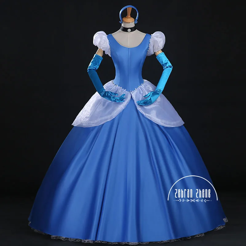 

Cinderella Princess Costume Adult Cinderella Costume Fairy Tale Cosplay For Women Hallowmas Party