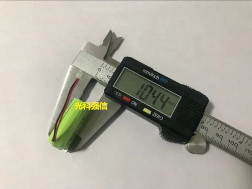 Подлинный 2,4 V 2/3AAA 800MAH аккумулятор телефонный 1,25 штекер