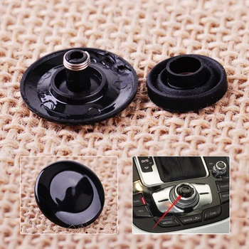 

CITALL 8K0998068 , 8K0998068A , 8K0 998 068 A Bright Black MMI Knob Joystick Button Repair Kit for Audi A4 A5 A6 S4 S6 Q5 Q7