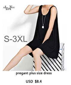 2017-pregnant-Women-loose-Dress-plus-size-6xl-Sexy-o-neck-Sleeveless-modal-knee-lenght-casual_