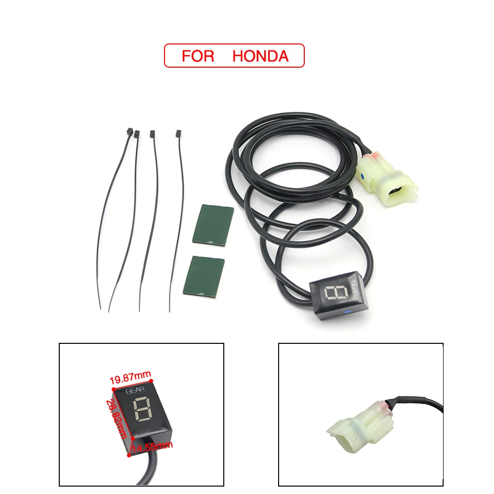 Продажа Alconstar 1 6 Шестерня Ecu штекер крепление мотоцикла EFI скорость шестерни дисплей индикатор для Suzuki для Honda Для Yamaha для Kawasaki