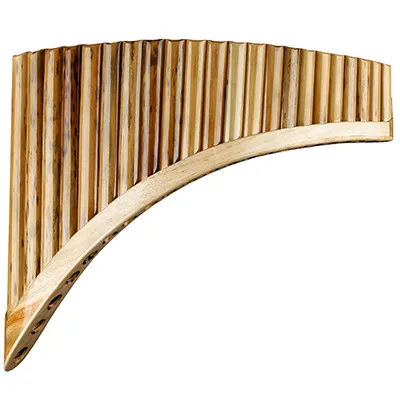 22 трубы Pan флейта высококлассные Римский народный инструмент вода бамбуковая Pan флейта Pang G ключ ручной работы духовой инструмент в G ключ - Цвет: right