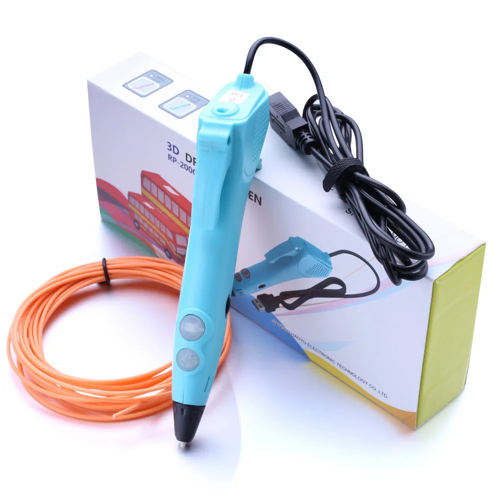 

Original AVEIBEE 3D printing pen 1.75mm PCL Smart 3d drawing pens USB Charge 3D Printing Pen Kids' Best Education Gift