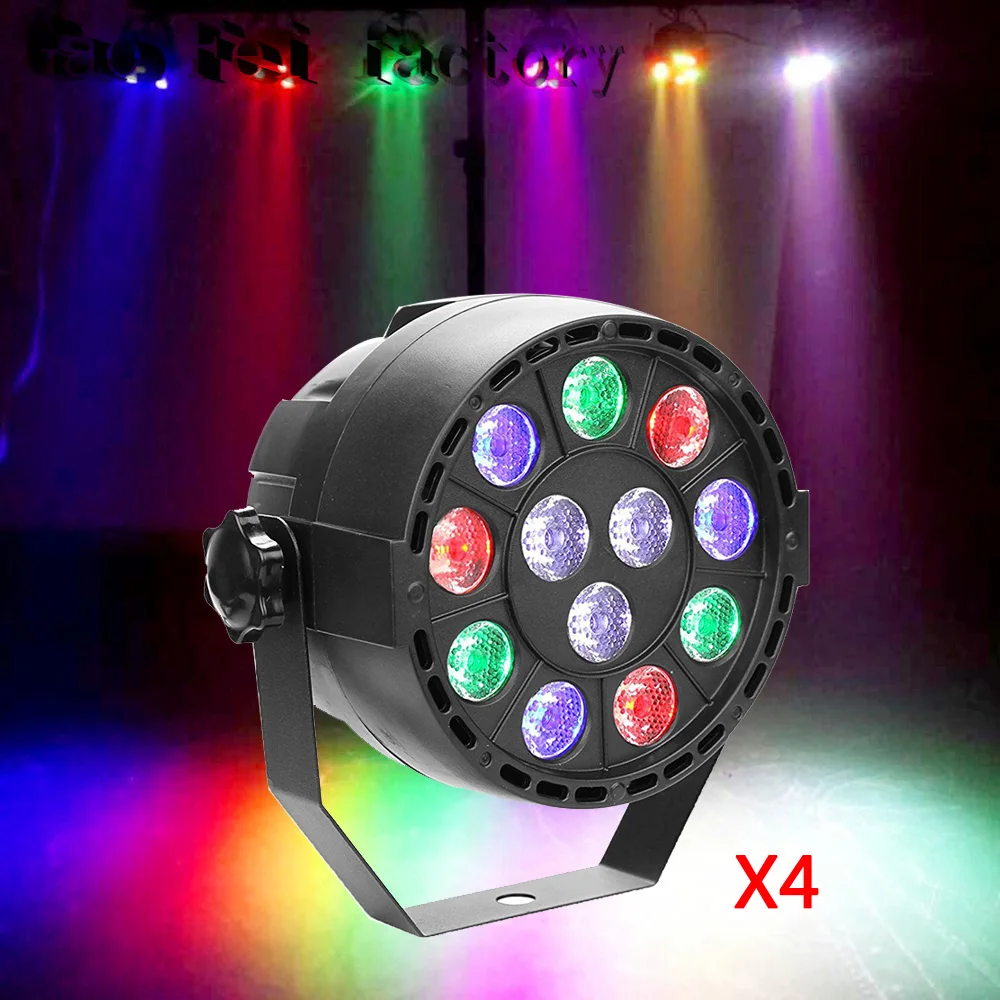 High Quality Disco Light 12x3W Led Par RGBW DMX LED Party Lights Stage