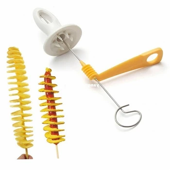

Creative DIY Spiral potato cutter PRESTO Chips Potato Tower Making Twist Shredder for Kitchen Cooking Accessory Tools
