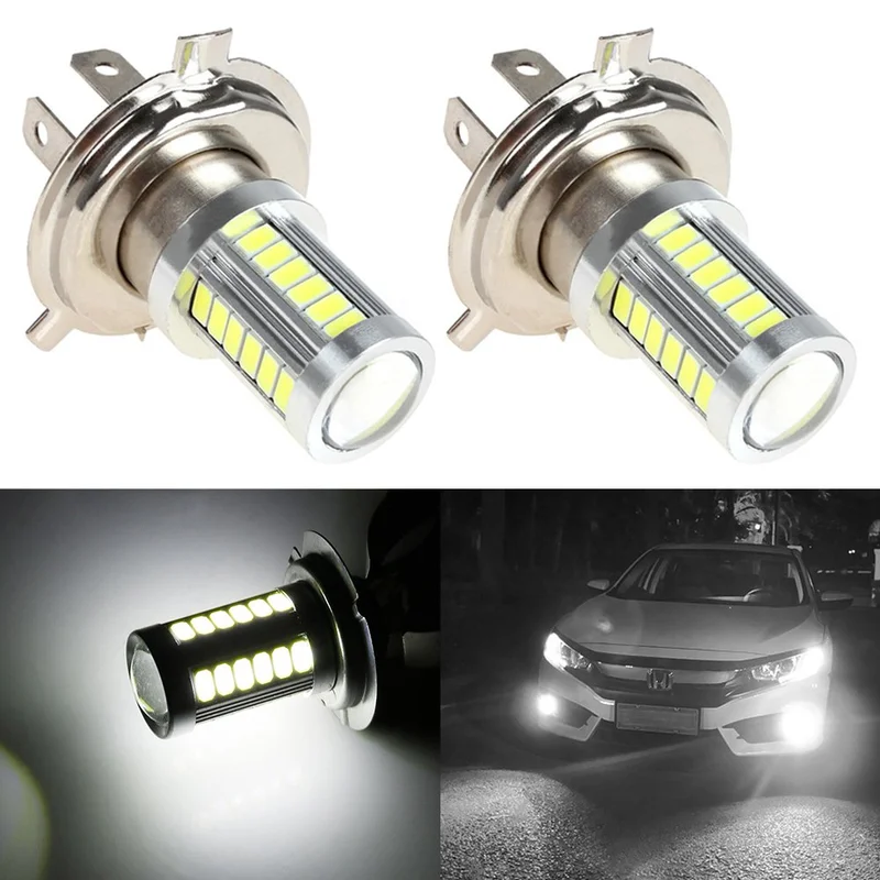 New Bulbs 12-SMD 9003 H4 DC 12V Headlight LED Fog//Driving Lamp Car Light