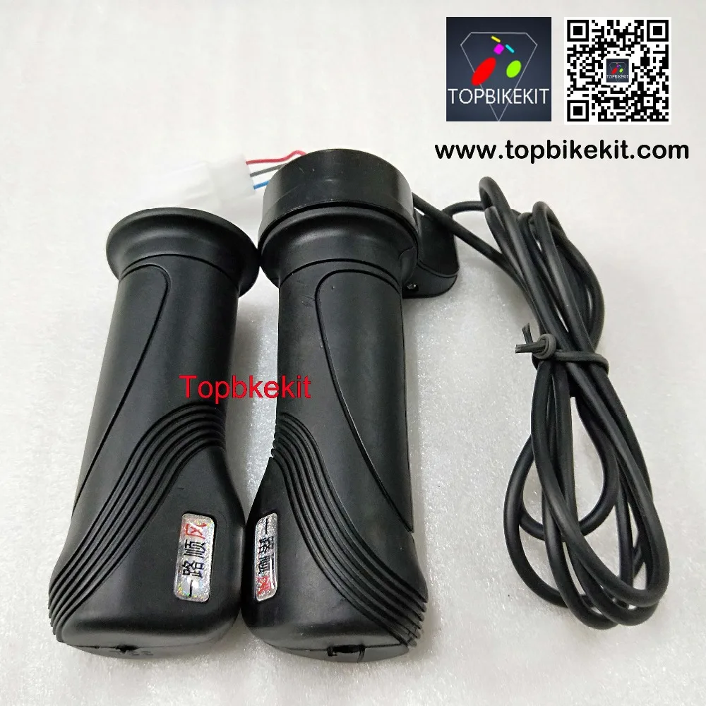 Sale A Pair of Ebike Twist Grip throttle 22.2mm Handbar for E-Scooter Electric bike ebike parts Length--1.5M 1 Sale A Pair of Ebike Twist Grip throttle 22.2mm Handbar for E-Scooter Electric bike ebike parts Length--1.5M 1