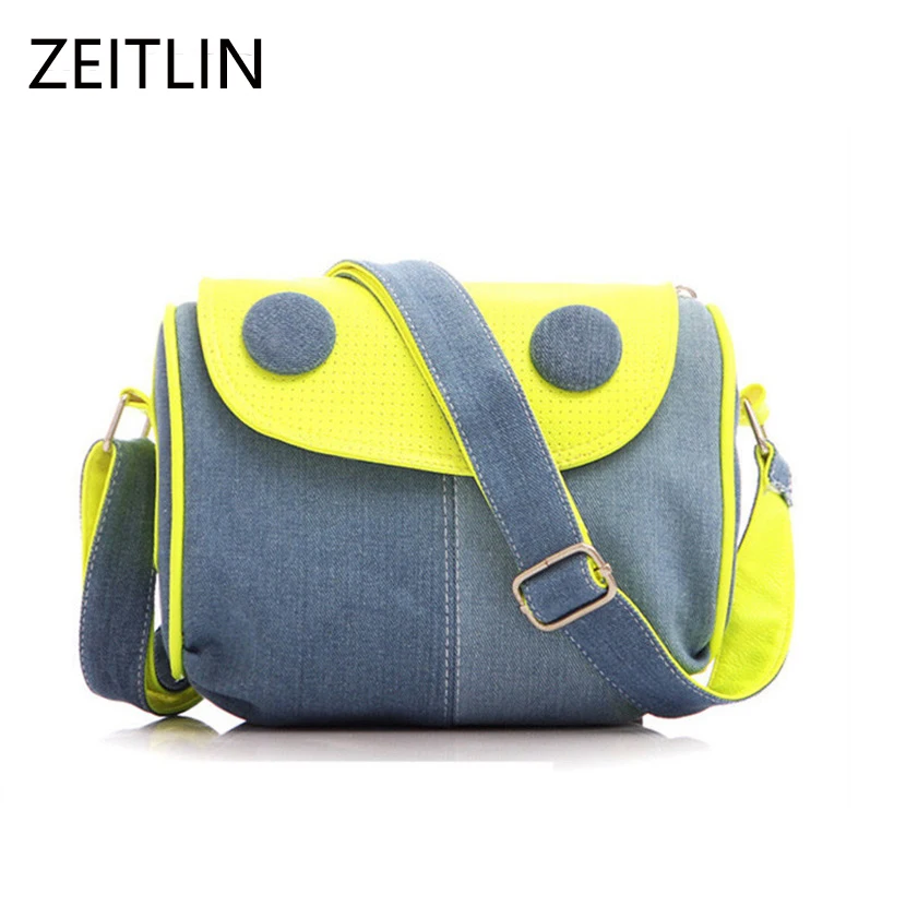 Small cute women messenger bags leisure fashion fresh women bag girls