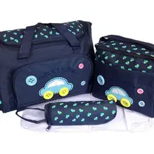 Большая вместительная сумка для детских подгузников, дорожный рюкзак для пеленания, сумка-Органайзер для коляски, сумка для мам и мам, сумка для кормления ребенка