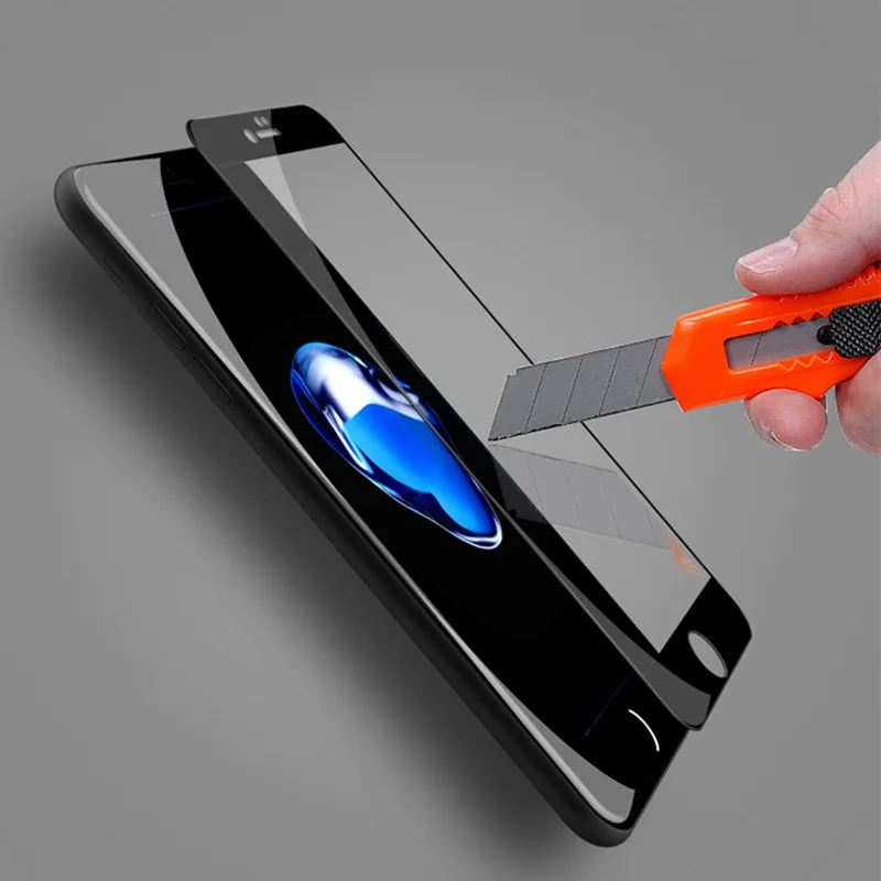 full cover glass protective glass iphone 6 7 8 plus (1)