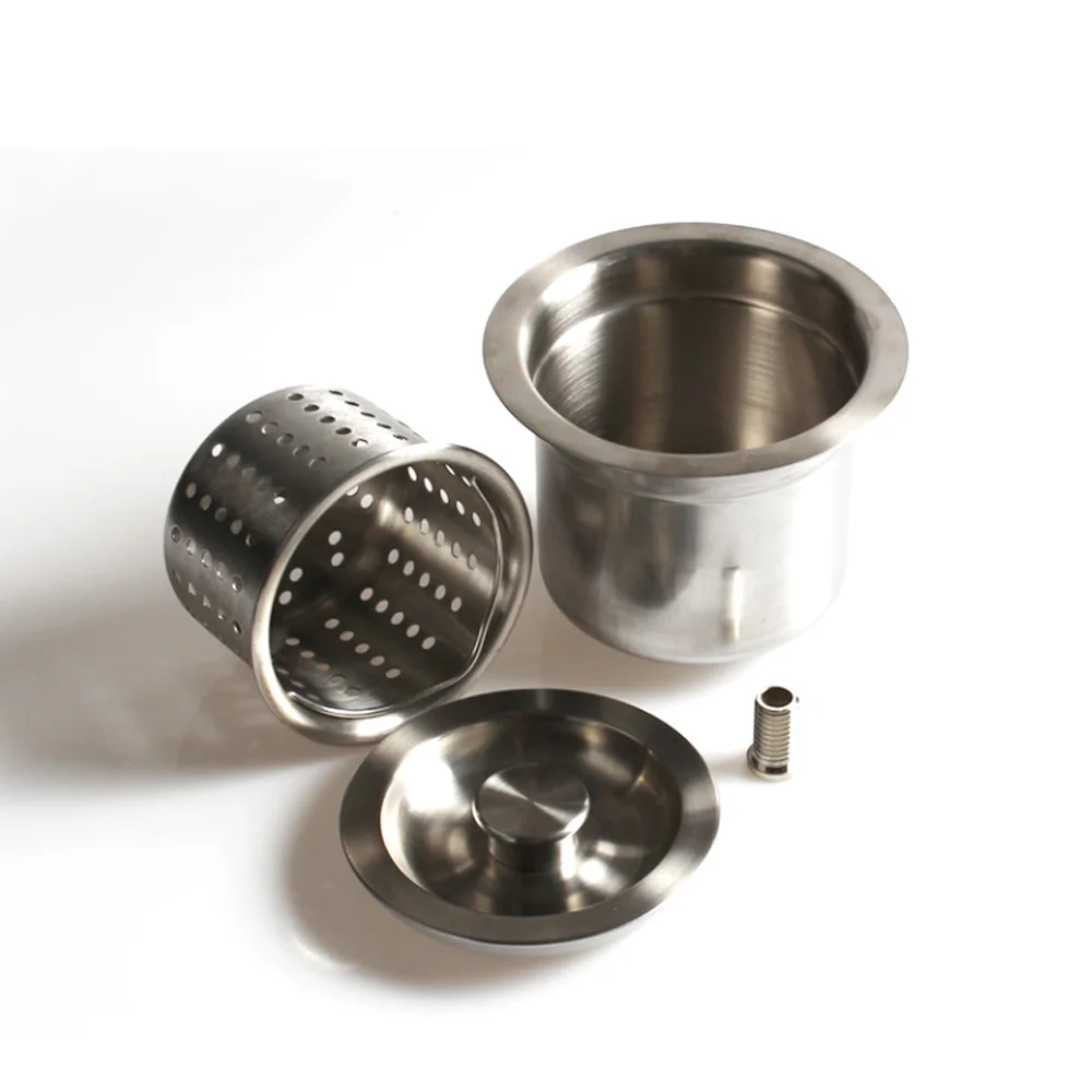  Talea Double basin kitchen sink drain pipe kitchen accessories Stainless steel sink drainer Kitchen - 32860027331