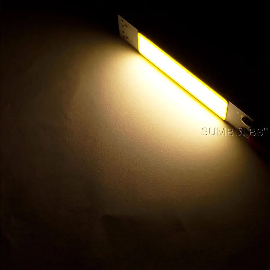 Светодиодная лента Sumbulbs 9 В постоянного тока COB для самостоятельной сборки 100*20 мм