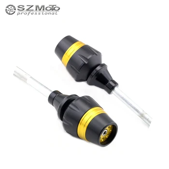 

For YAMAHA FZ6 FAZER FZ 6 2004-2010 Frame Slider Crash Protector Bobbins Falling Protection Motorcycle Accessories Logo CNC