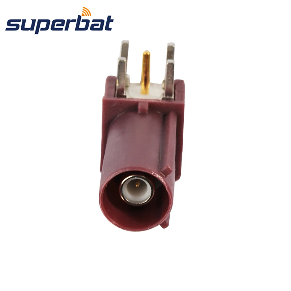 Violet RF Coaxial Connector for Car GSM Cellular Phone