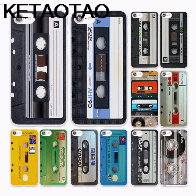 KETAOTAO винтажные чехлы для телефонов с магнитной лентой iPhone 4 5S 6 S 7 8 Plus XR XS Max