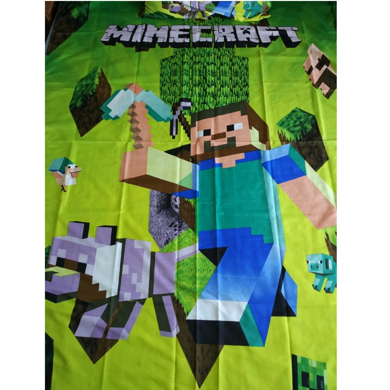 3 قطعة Minecraft جيب طبعة طقم سرير الكرتون الشق سرير أطفال الكتان طقم سرير الفراش حقيبة المخدة هدايا 3 قطعة Minecraft جيب طبعة طقم سرير الكرتون الشق سرير أطفال الكتان طقم سرير الفراش حقيبة المخدة هدايا