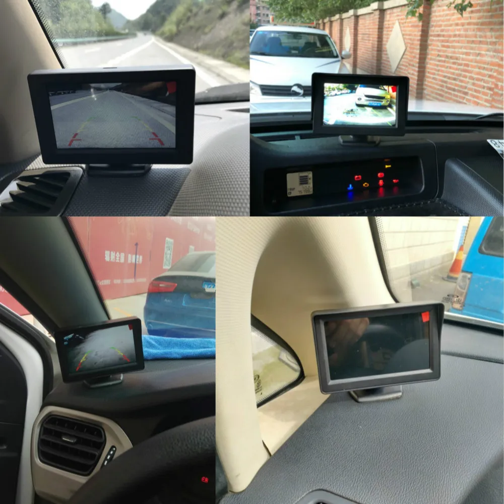 ER SCHAFFEN TFT LCD Display Auto Monitor Spiegel 4,3 ER SCHAFFEN TFT LCD Display Auto Monitor Spiegel 4,3