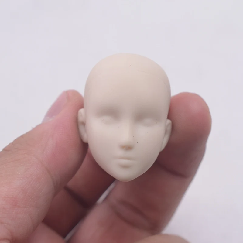 1:6 Figure White Repaint Female Headsculpt F JIAOUDOLL Body Without Body