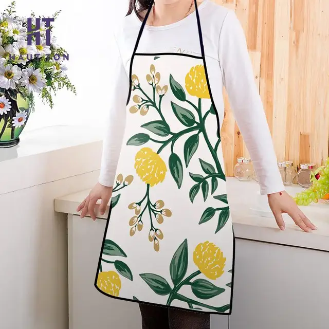 Nordic Simplicity Apron Sleeveless Bib Cooking Aprons For Women Kitchen Chef Cooking Pinafore 