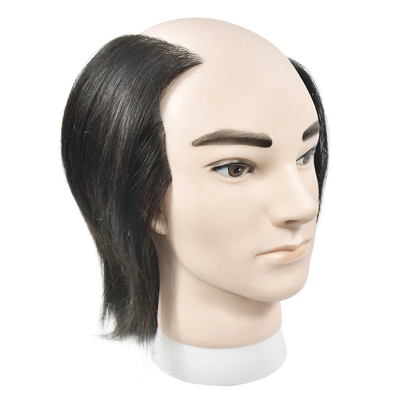 Hot Sale Male Mannequin Head 100% Real Human Hair Hairstyling Training Dolls Manikin Wig Dummy For Hair Cosure Piece Display Hot Sale Male Mannequin Head 100% Real Human Hair Hairstyling Training Dolls Manikin Wig Dummy For Hair Cosure Piece Display