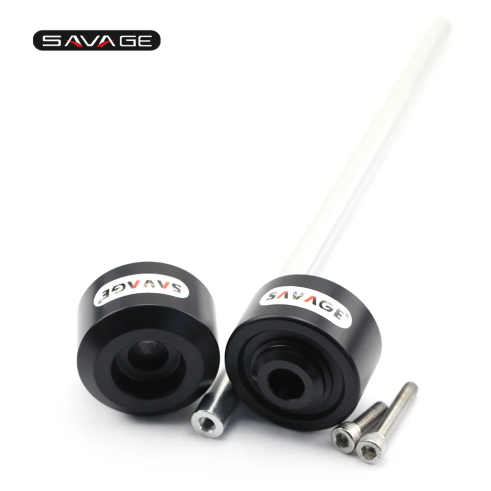 Front Axle Fork Wheel Protector Sliders Falling Protection (9)