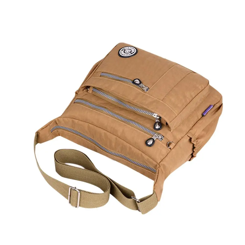 Cerniera Borse Spalla Black Blue Pinshang Crossbody Le Bag Borsa Zk50 Con navy emerald Satchel Di A Della Multi Per Donne Tasca Tela Delle Messenger 2018 61v6aq