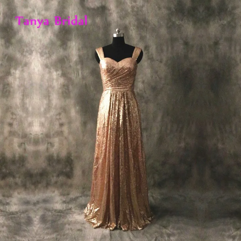 bronze gold dress