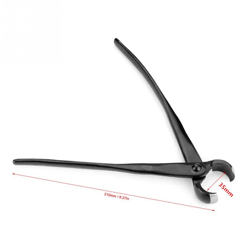 Onnfang 210 мм Профессиональный круглый край вогнутой ручки ответвления резак садовый Бонсай инструменты прочищатель ножницы резак нож