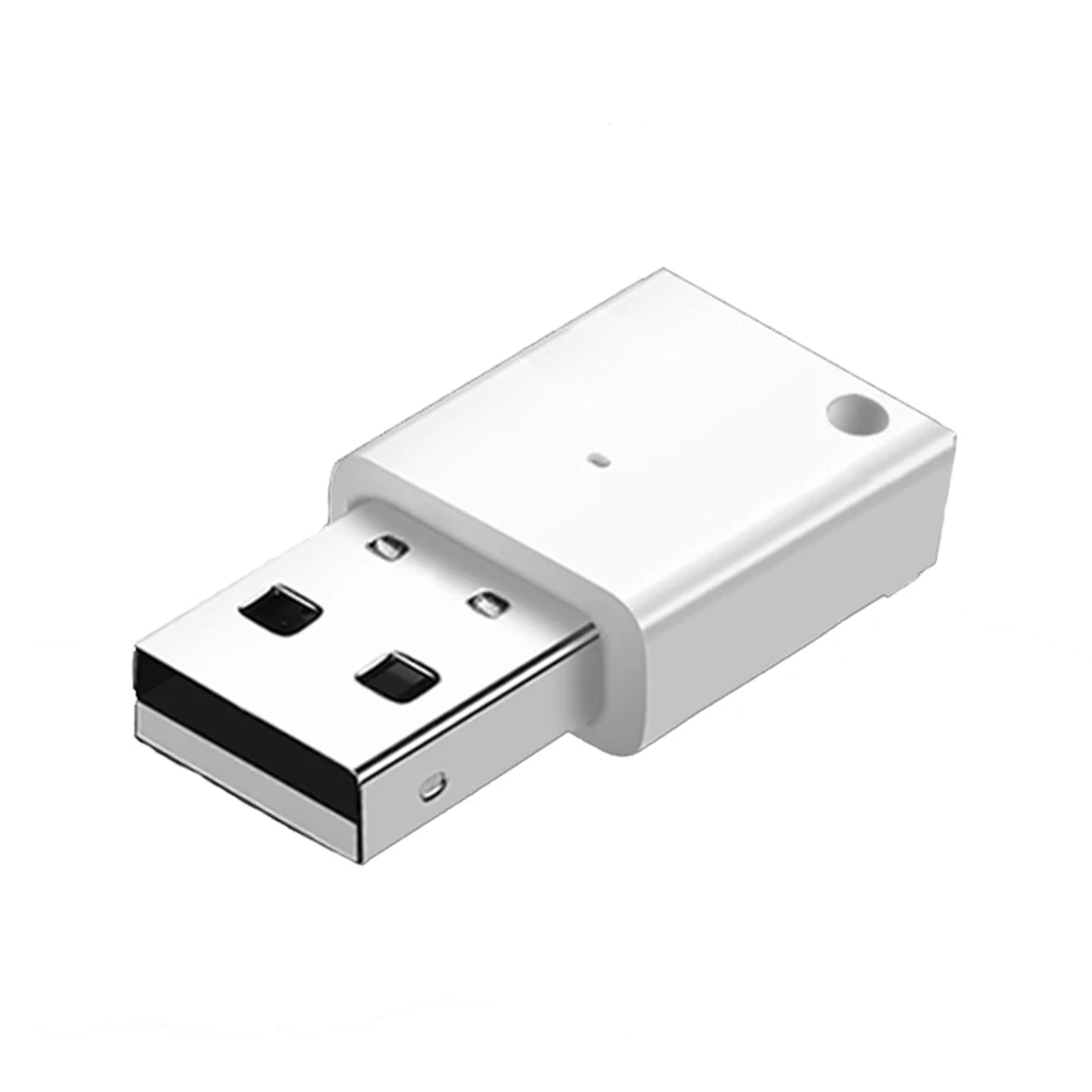 JINSERTA Bluetooth 5,0 приемник звуковая карта USB для ПК Динамик Главная звуковой Системы Беспроводной автомобиля MP3 музыкальный плеер комплект - Цвет: White