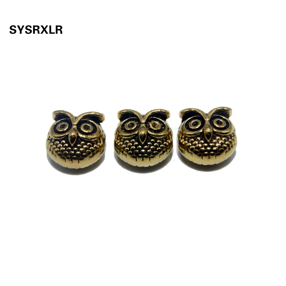 Handmade DIY Making Buddha Lion Owl Fox Head Alloy Beads Animal Bracelet 10 PCS 