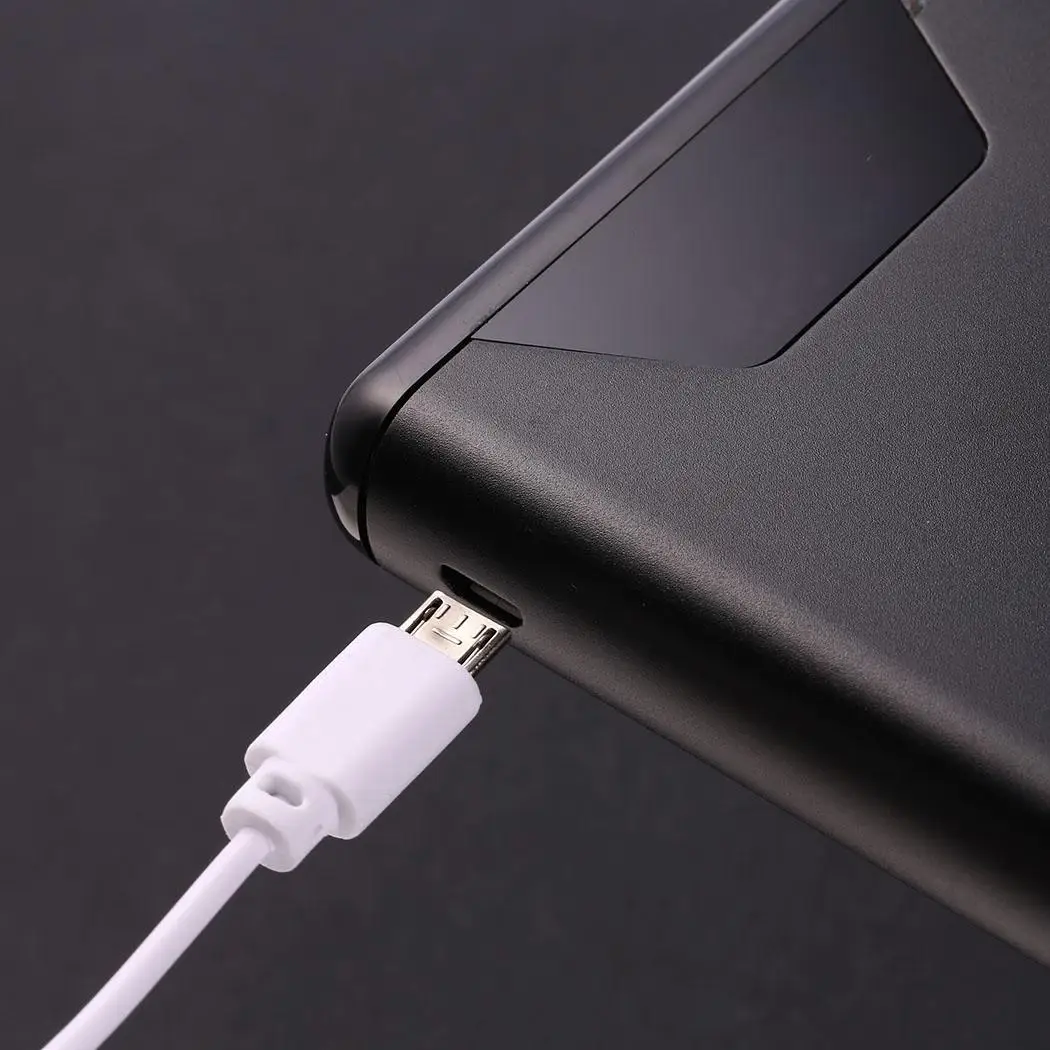 QI Беспроводное зарядное устройство для iPhone Samsung 30000 мАч Внешний аккумулятор